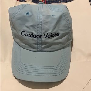 Outdoor Voices workout cap